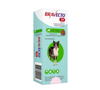 BRAVECTO 1M 200 MG TAB/ 10 – 20 KG