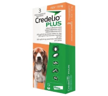 CREDELIO ORAL PLUS 225 MG X 3 TAB