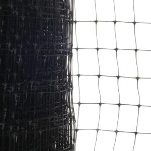 MALLA PLASTICA NEGRA GALLINERO X MT