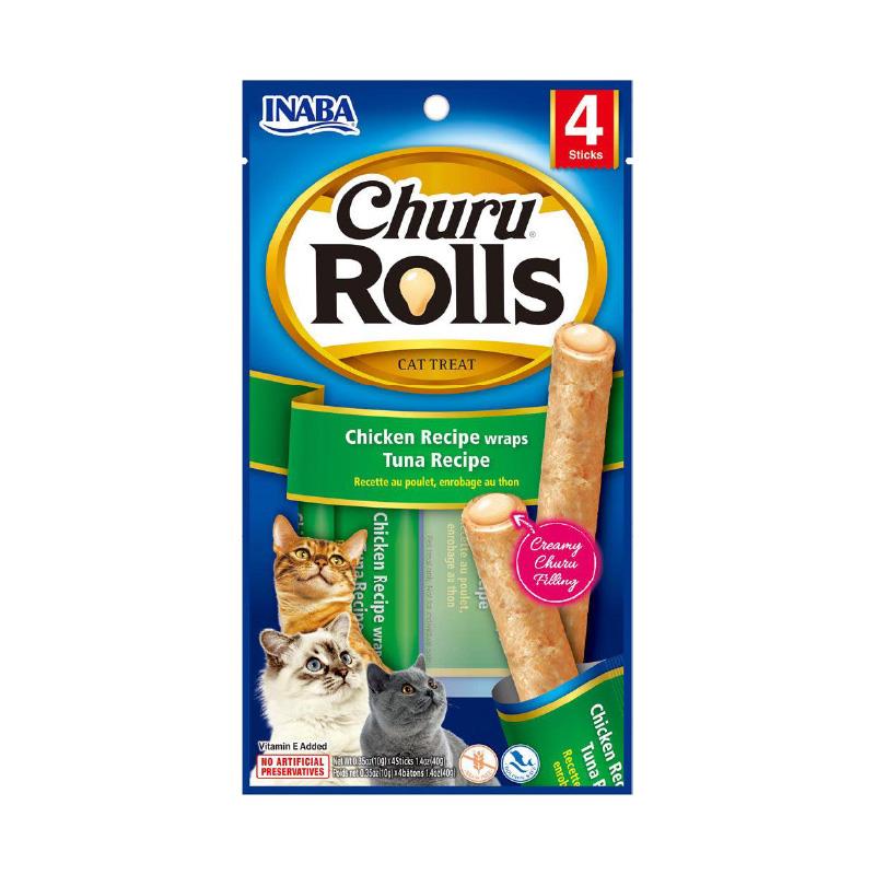 CHURU ROLLS CAT POLLO X 40 GR