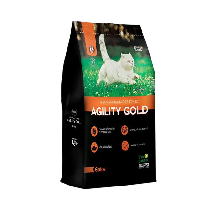 AGILITY GOLD GATOS X 1.5 KG