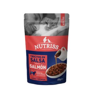 NUTRISS GATO ADULT SALSA SALMON X 85 GR