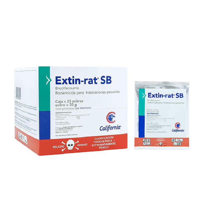 EXTIN RAT SOB X 20 GR