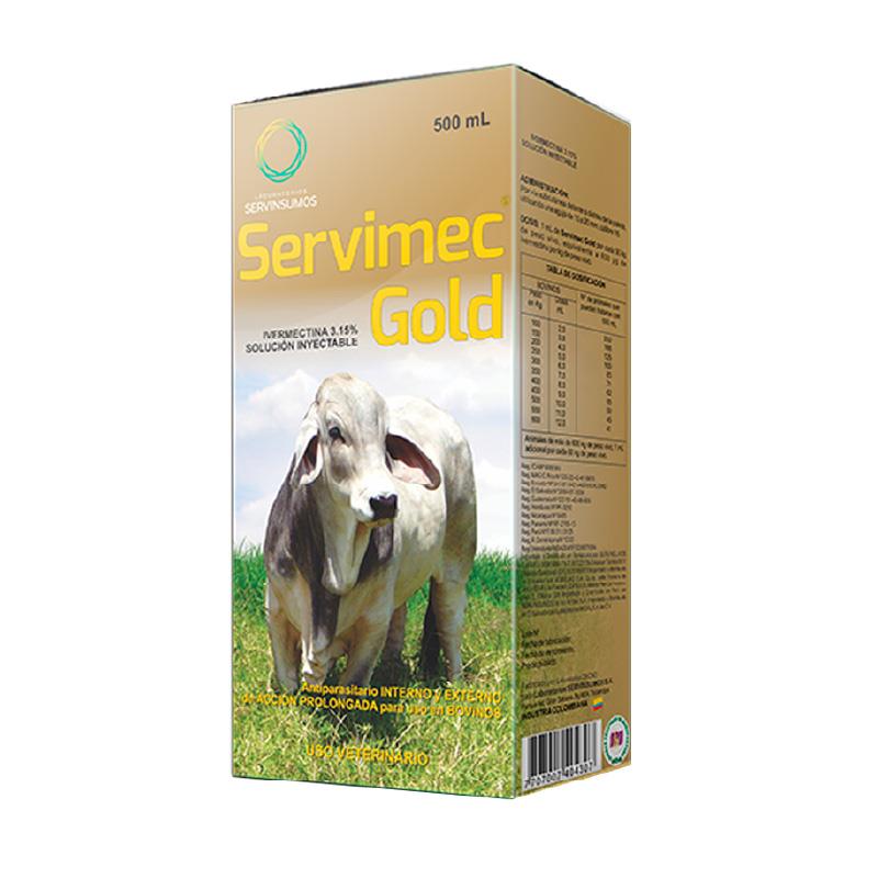 SERVIMEC GOLD 3.15% INY X 50 ML